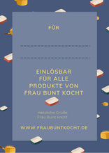 Lade das Bild in den Galerie-Viewer, The Real Thing!!! Persönlicher Geschenk Gutschein für Deine Lieben - per Post. Mit Überraschung.