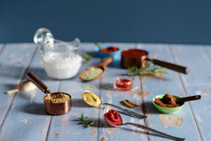 Mittwoch, den 19.11.2025 Online Live-Cooking um 17:00 - Saucen-Zauber! 6 Blitz-Saucen für jede Gelegenheit mit Frau Bunt kocht!